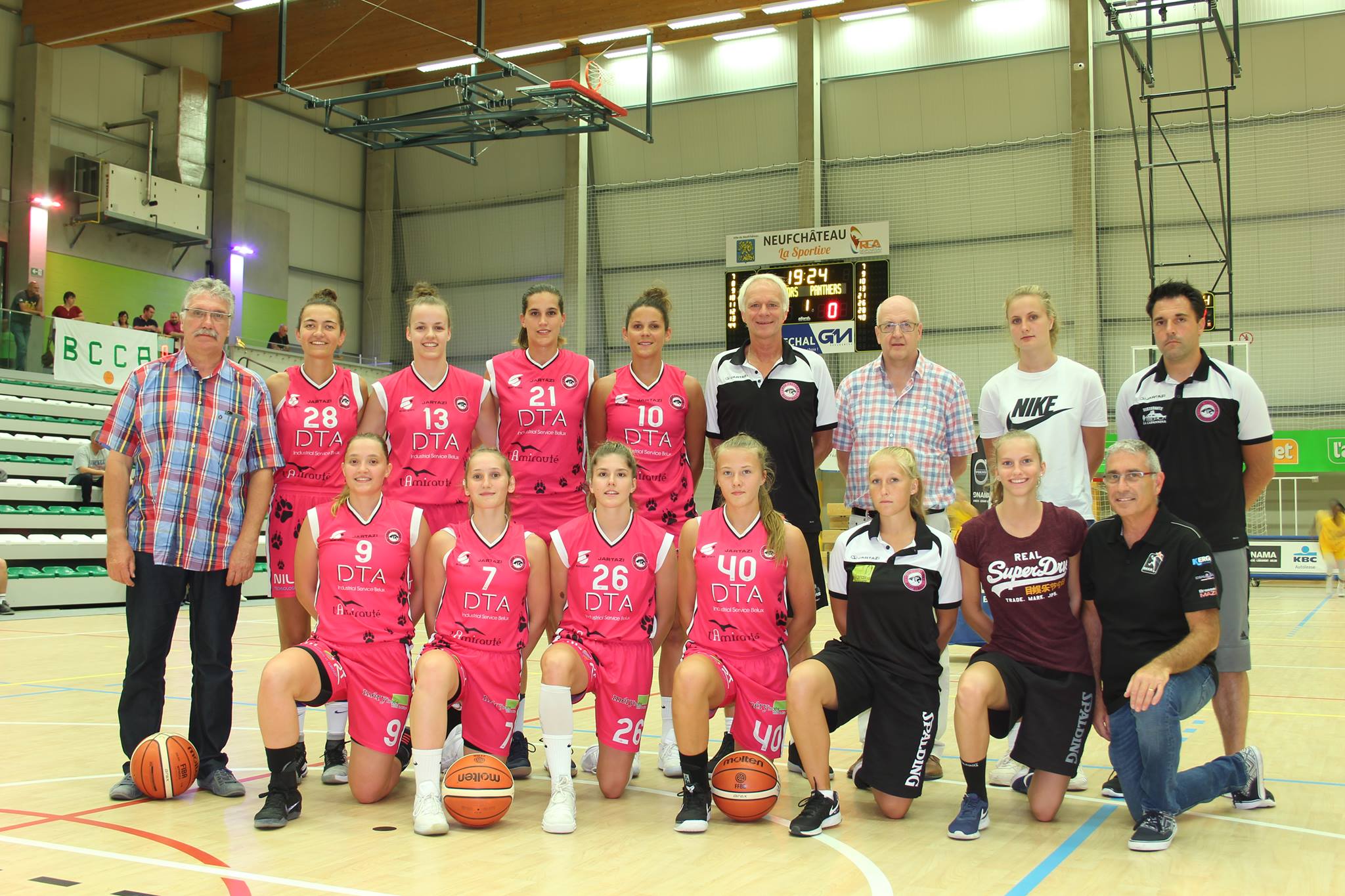 Liège Panthers 2017/2018 (photo: liegepanthers.be)