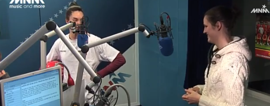 Anne-Sophie Strubbe et Jana Raman sur MNM Anne-Sophie Strubbe et Jana Raman sur MNM