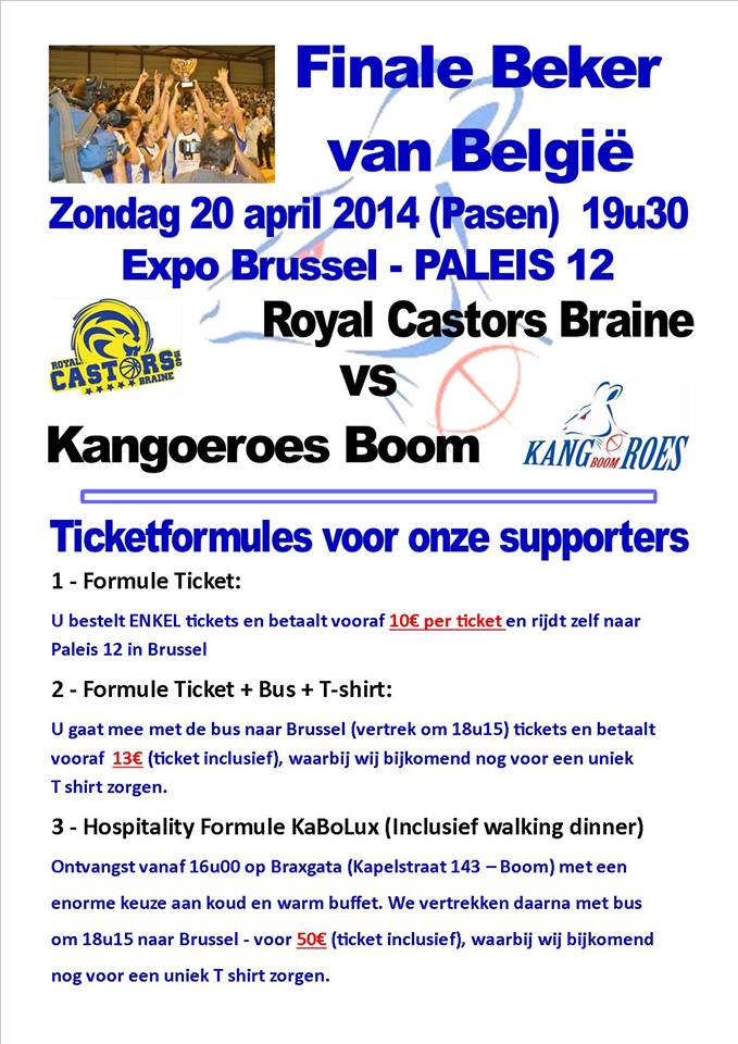 The Belgian Cup 2014 - Be there !