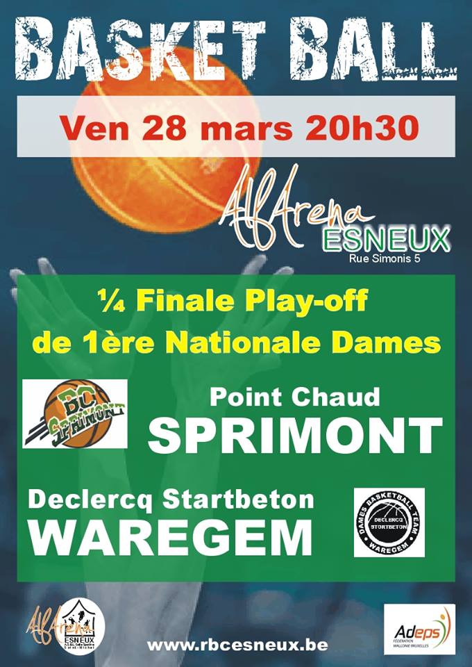 Quarts de finale retour - Le choc entre Sint-Katelijne-Waver et Kangoeroes-Boom
