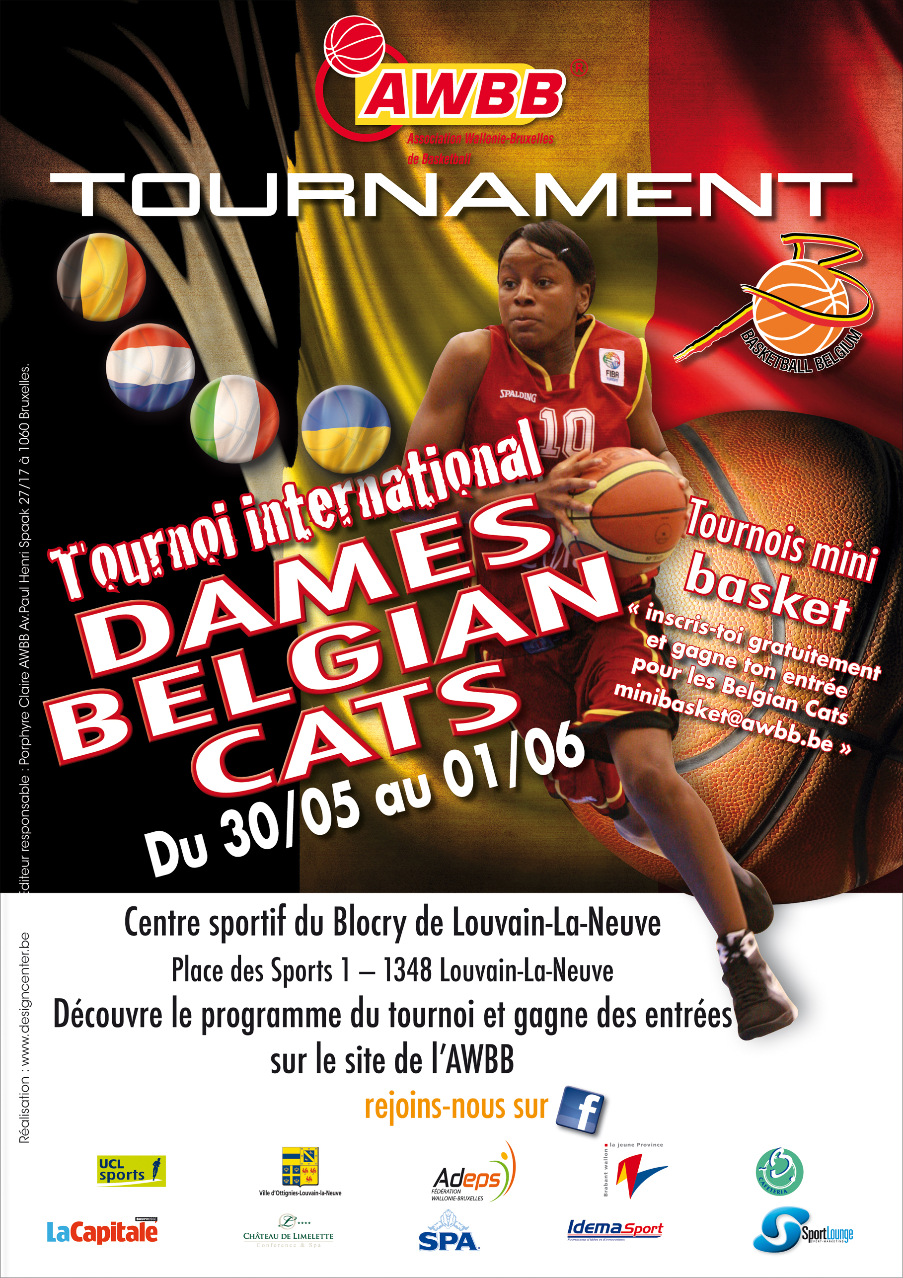Equipe nationale - Gagnez des places pour le tournoi à Louvain-la-Neuve