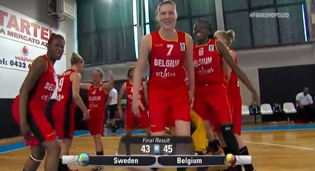 Euro U20 - Un deuxième succès pour la Belgique Euro U20 - Un deuxième succès pour la Belgique