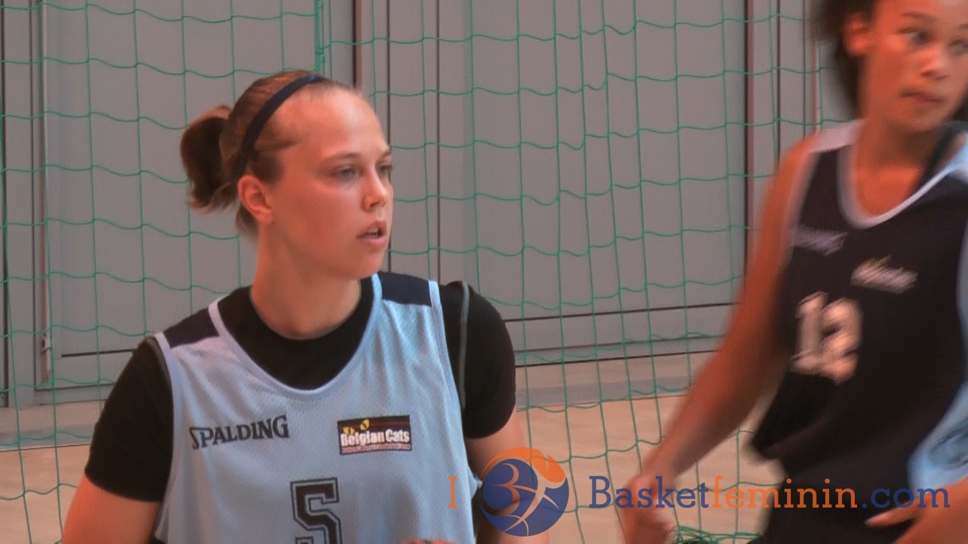 Euro U18 Julie Allemand, capitaine
