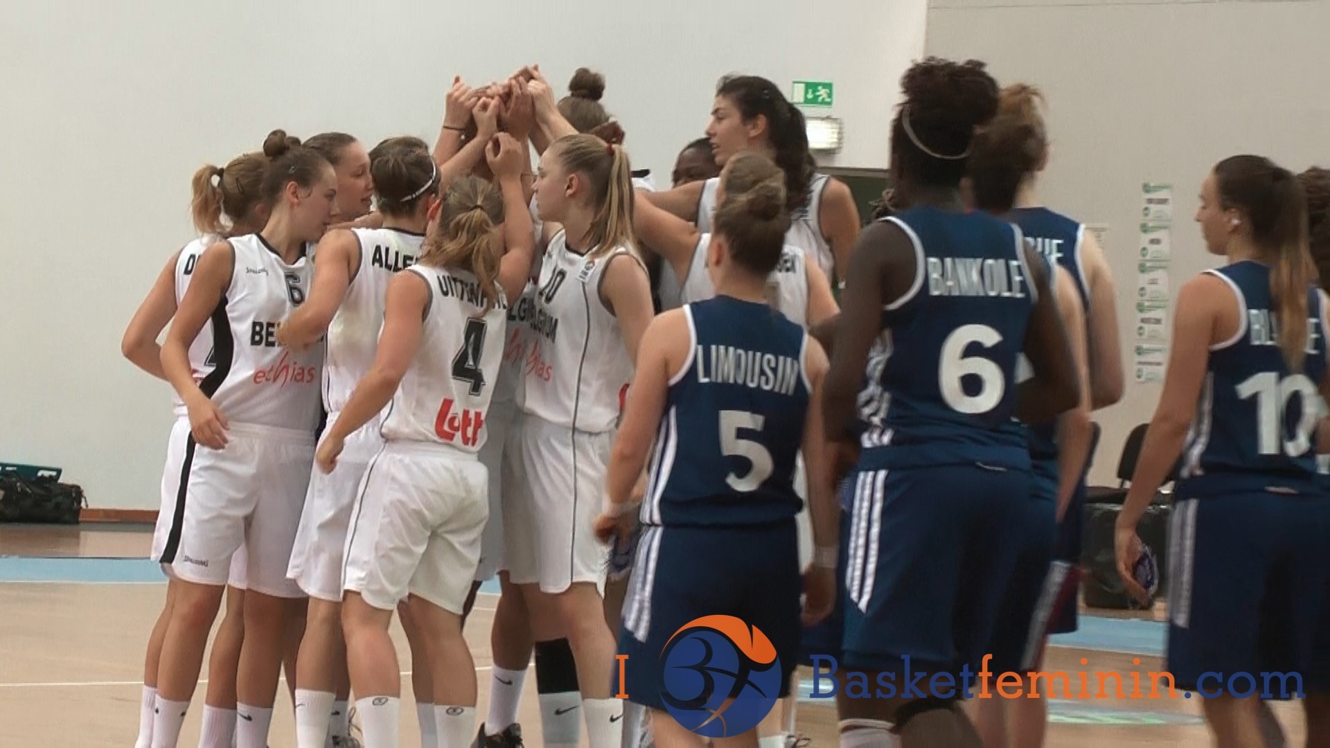 Euro U18 - La Belgique s'incline face à la France 46 à 58