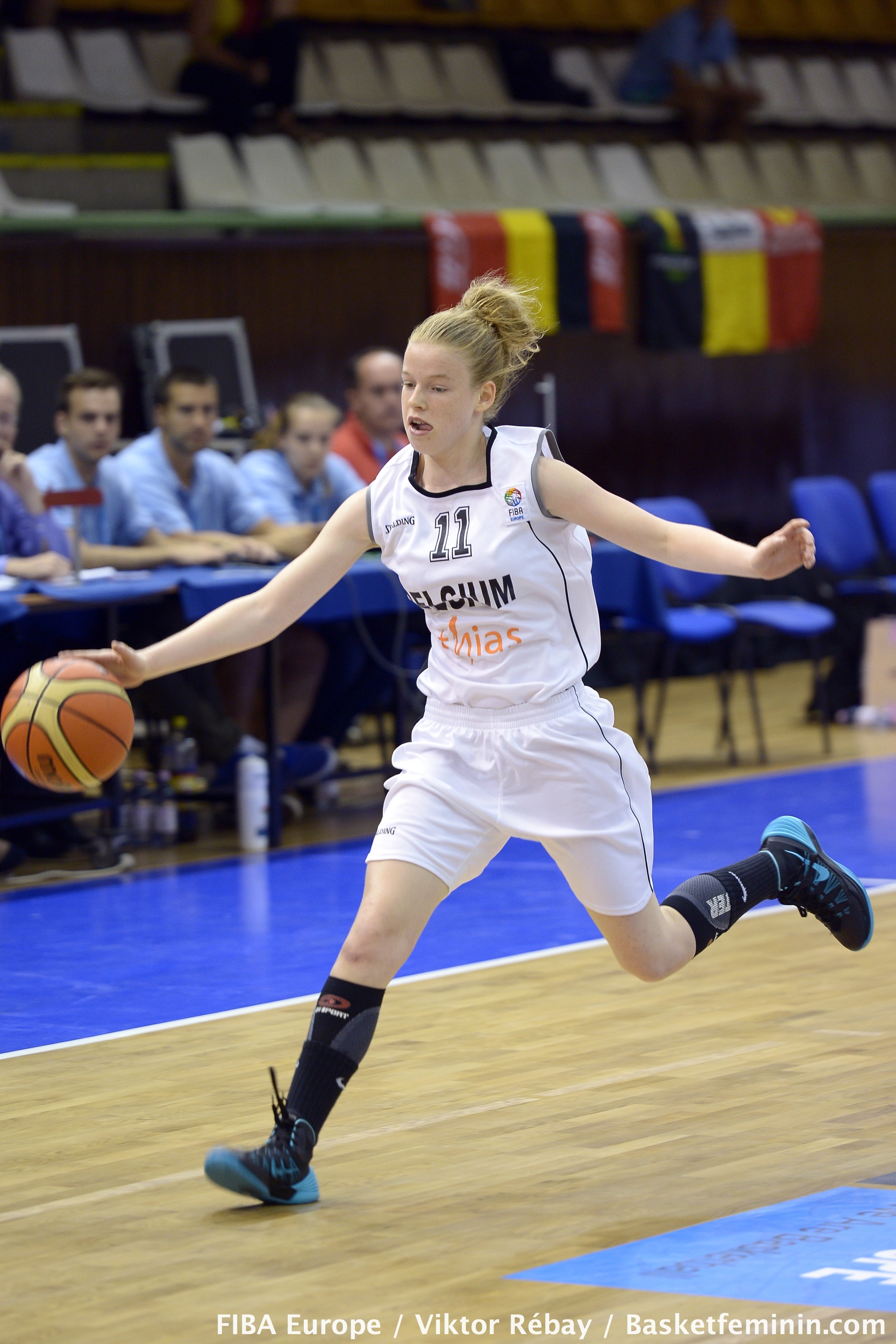 Mathilde Bechoux, une interception, un lay-up qui rapportent gros (photo: FIBA Europe/Viktor Rébay)