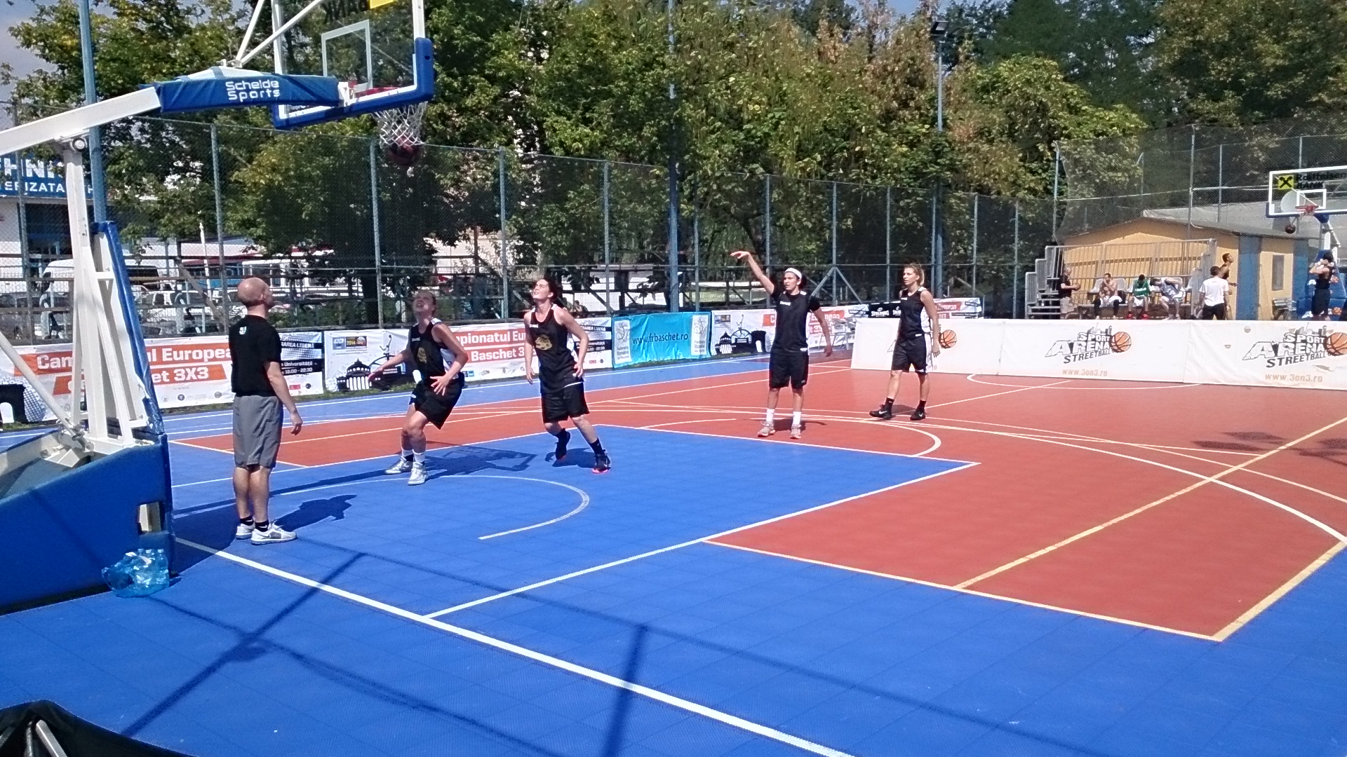 Les Belges à l'entraînement en Roumanie (photo: S. Kovaleni)