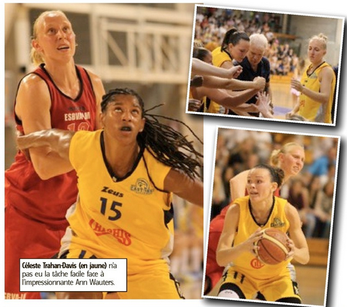 Ann Wauters victorieuse à Castors Braine avec Villeneuve Ann Wauters victorieuse à Castors Braine avec Villeneuve