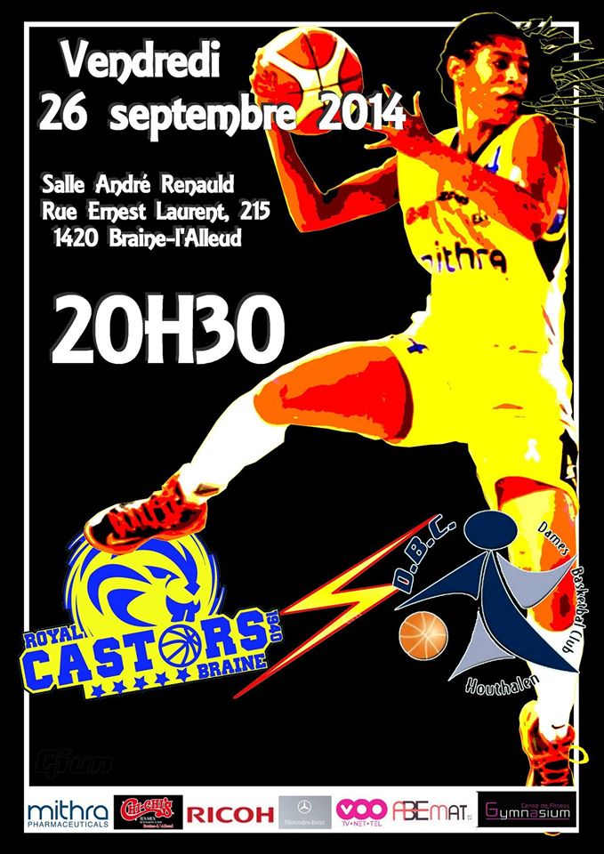 Saison 2014/2015 - Castors Braine, à fond sur la lancée de son doublé
