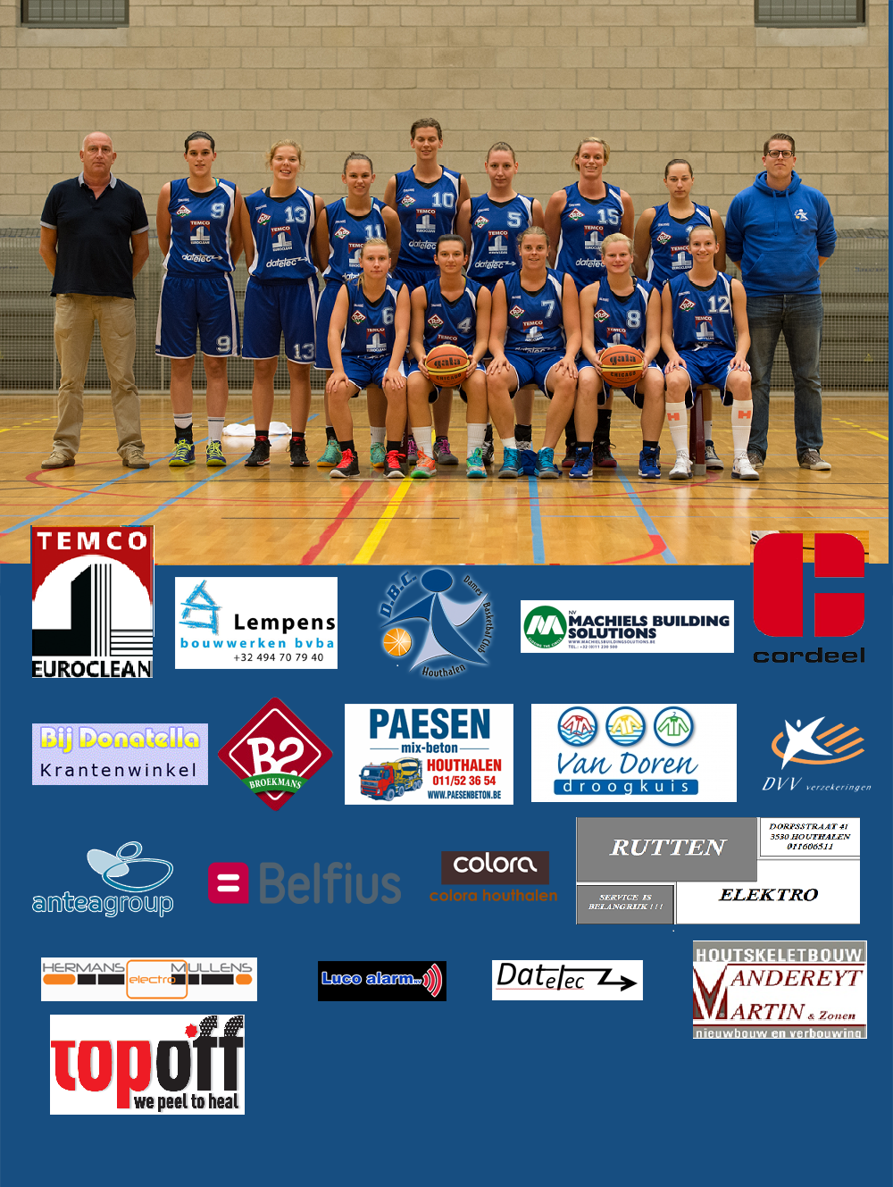 Saison 2014/2015 - Houthalen veut donner leur chance aux jeunes Limbourgeoises