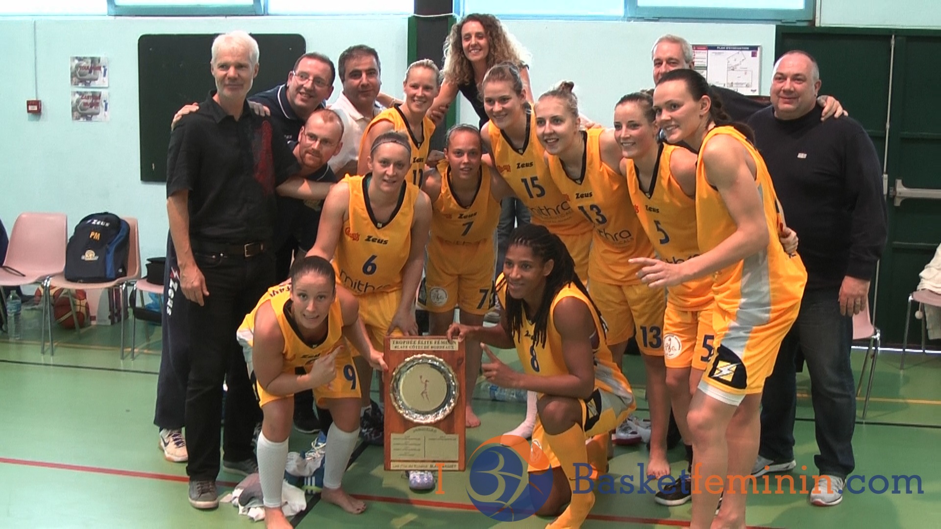 Castors Braine, impressionnant, remporte le tournoi de Blaye