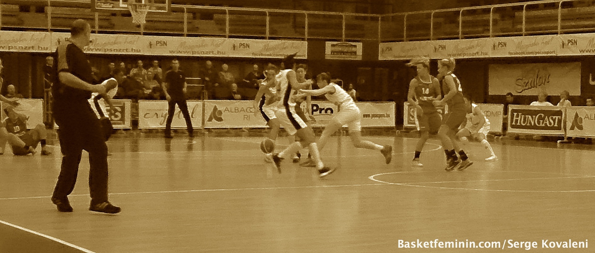 Eurocup - Les Young Cats ont tenu une mi-temps, battues à PEAC-Pecs 81 à 52