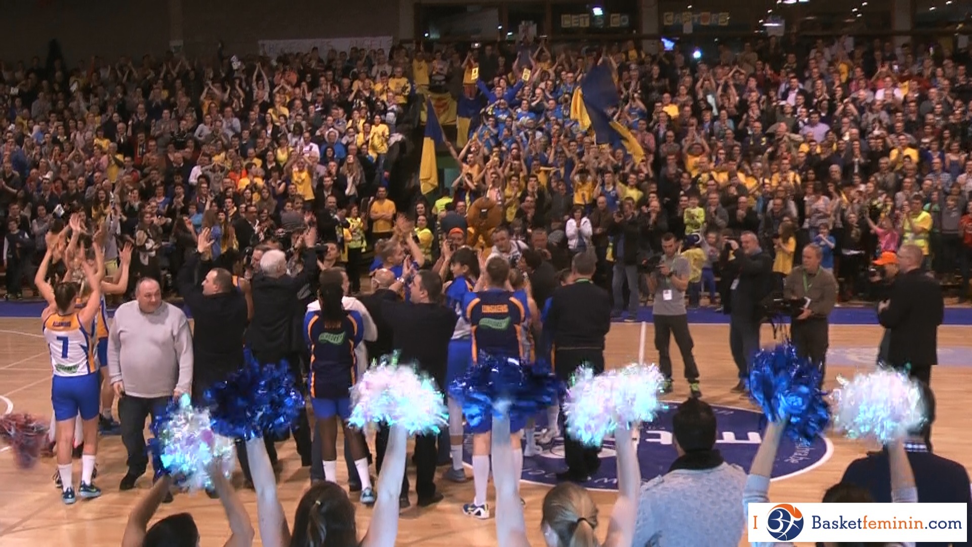 TV - Castors Braine en finale, des images de l'ambiance au coup de sifflet final