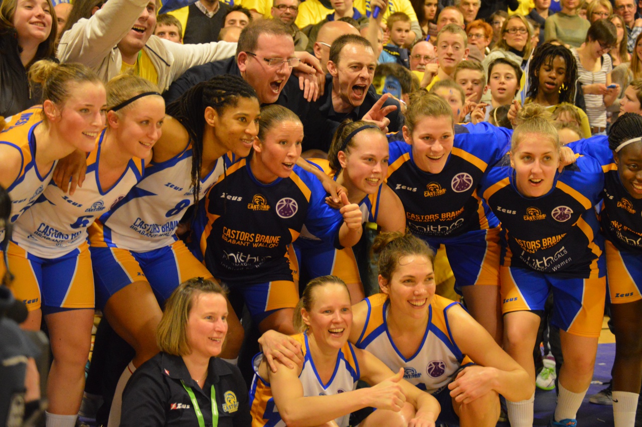 Castors Braine en finale de l'Eurocup (photos: Basketinbelgium.be)