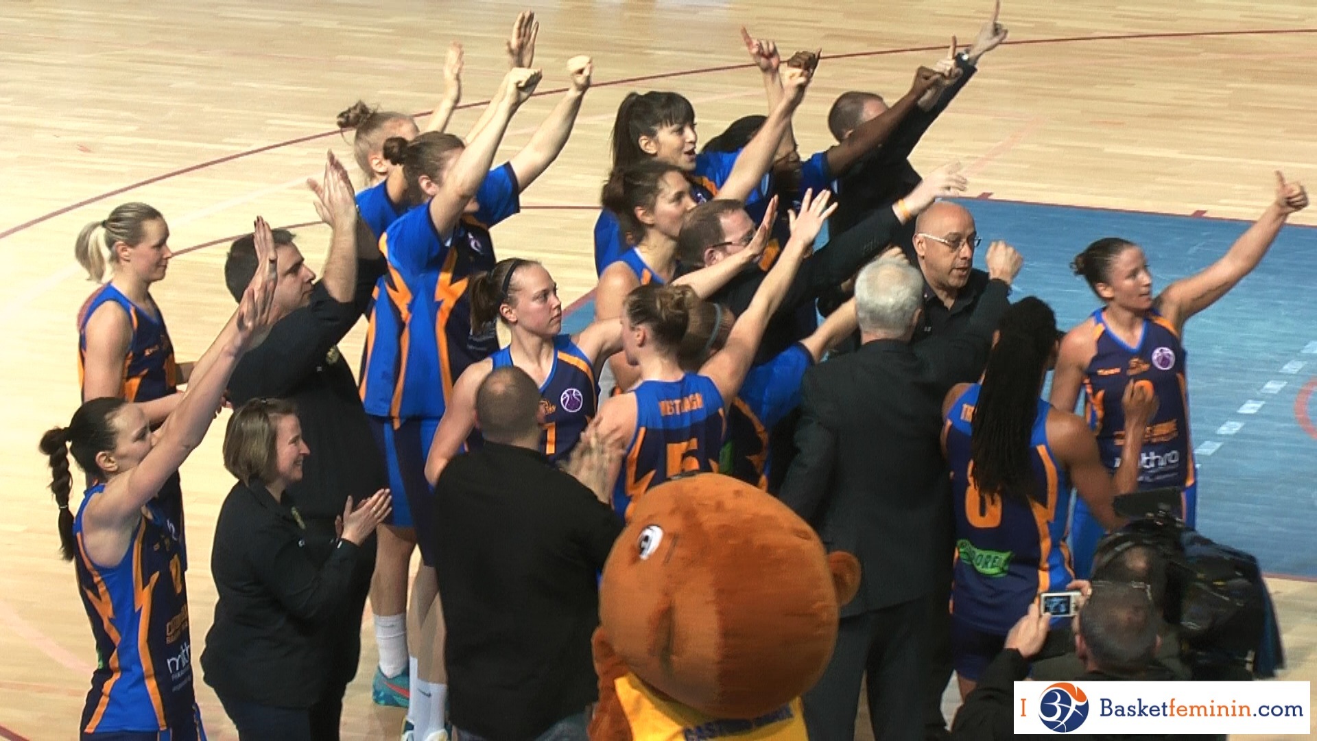 Eurocup Final - HEROÏQUES ! Castors Braine s'impose de 4 pts à l'EBSVA en finale aller