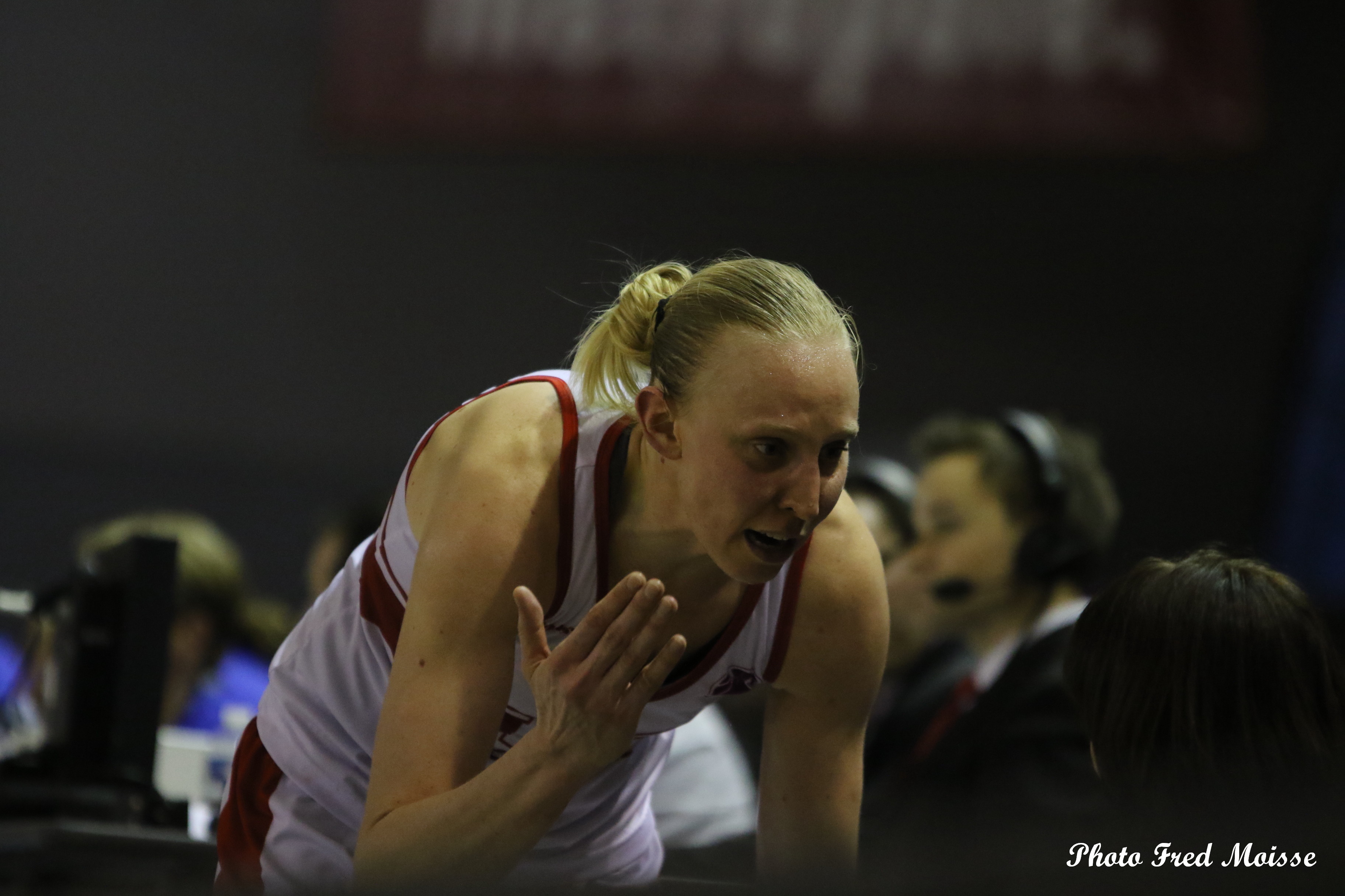 Dernier match pour Ann Wauters avec l'ESBVA, mardi à Bourges (photo: Fred Moisse)
