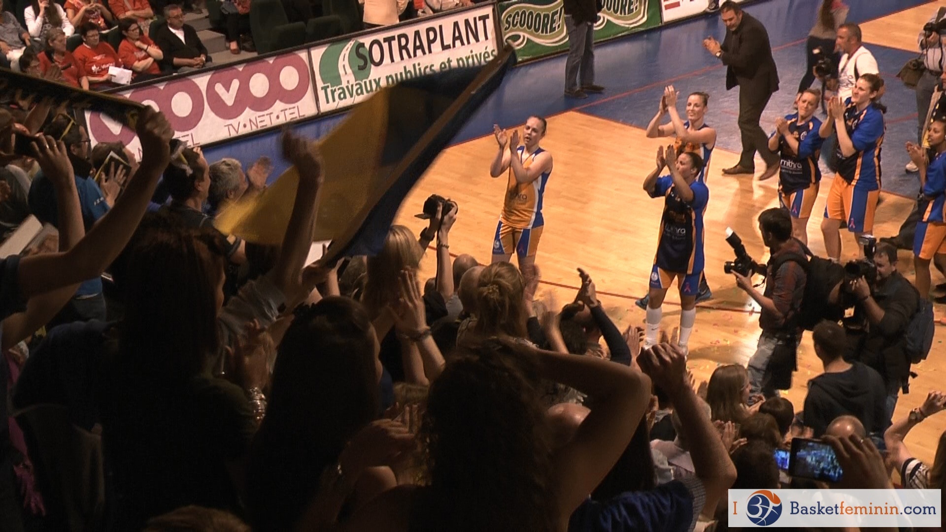 Un soutien exceptionnel des supporters de Castors Braine
