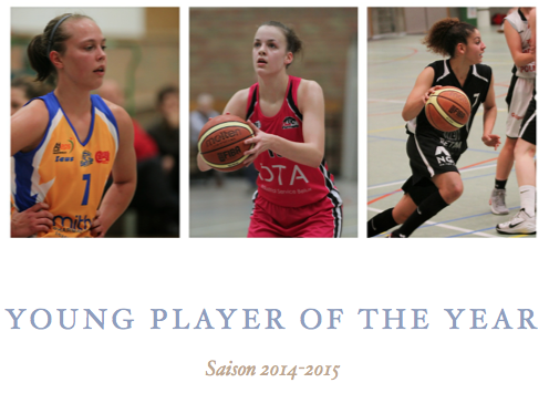 Young Player of the Year: Julie Allemand, Laura Henket et Sofia Ouahabi nominées 