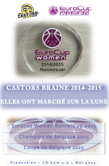TV - Le double DVD de l'historique saison de Castors Braine disponible !