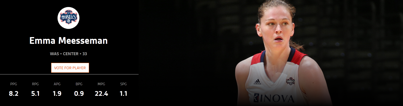 One-on-One avec Emma Meesseman qui explose en WNBA