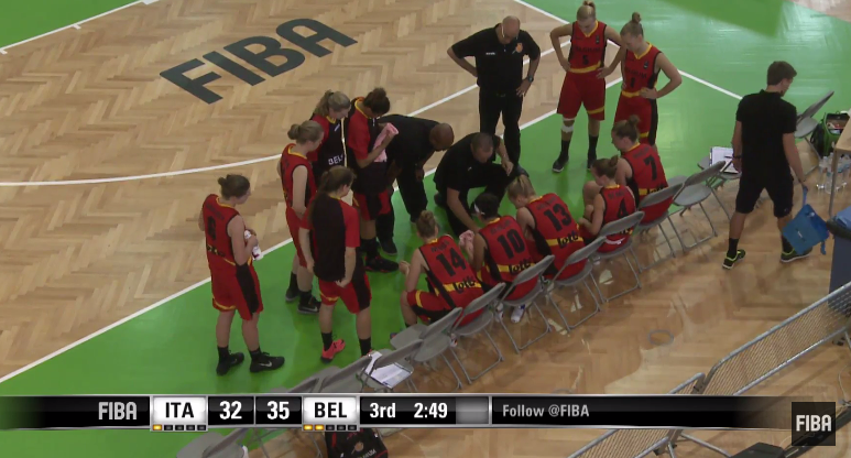 Euro U20 - Cruelle défaite face à l'Italie (48-46) qui prive la Belgique de top 8 Euro U20 - Cruelle défaite face à l'Italie (48-46) qui prive la Belgique de top 8