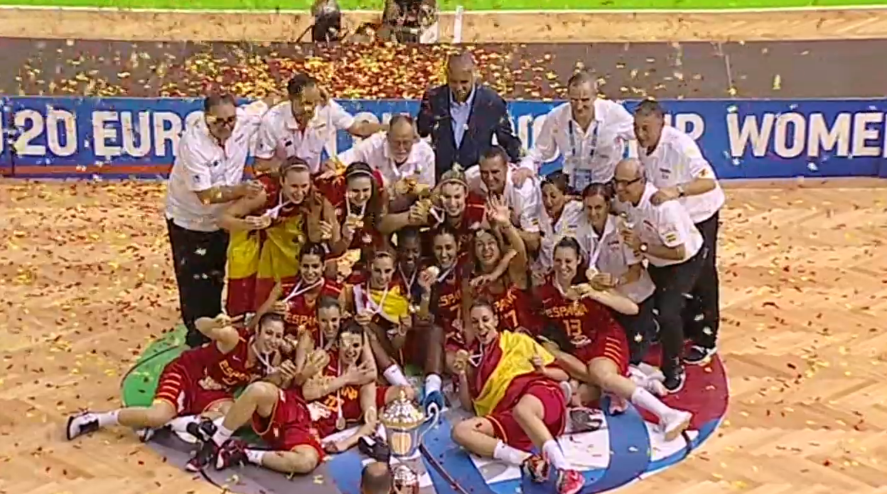 L'Espagne de Jose Ignacio Hernandez, championne d'Europe U20 L'Espagne de Jose Ignacio Hernandez, championne d'Europe U20