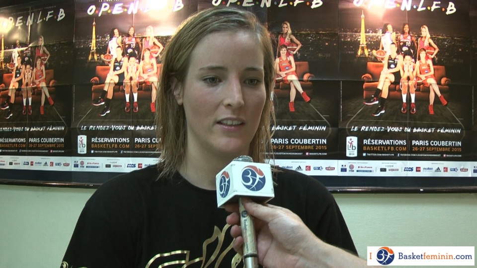 TV - Open LFB - La réaction de Kim Mestdagh (Charleville-Mézières)