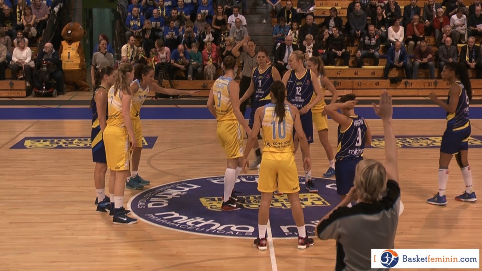 TV - FIBA Super Coupe d'Europe - L'USK Prague surprend encore Eka, Mithra Castors Braine 3e