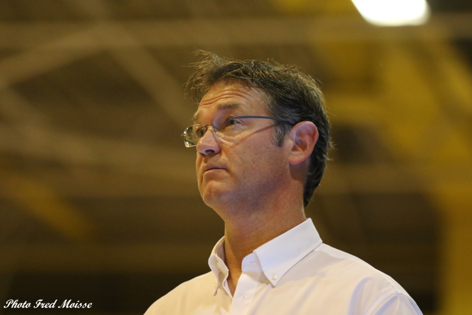 Jurgen Van Meerbeeck réclame de la patience à ses joueuses (photo: Fred Moisse)