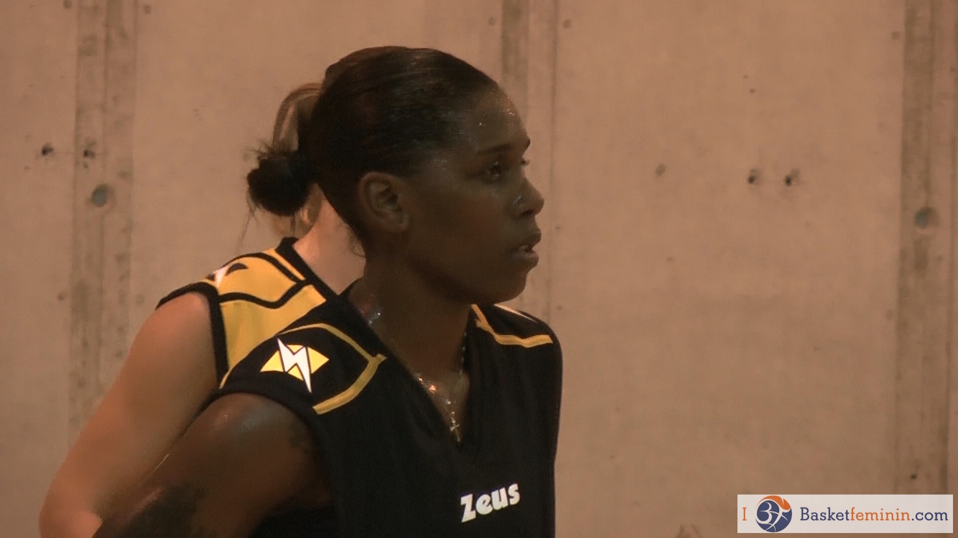 Doneeka Hodges-Lewis s'est entraînée avec Mithra Castors Braine samedi