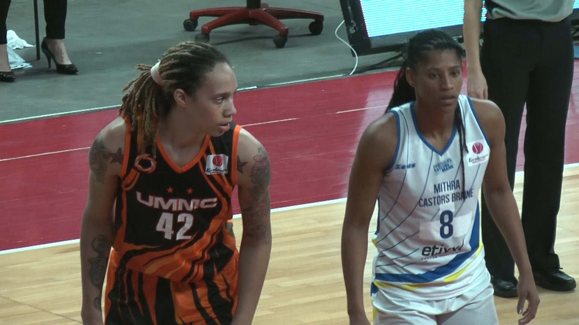 TV - Les temps forts de Mithra Castors Braine face à Ekaterinburg !