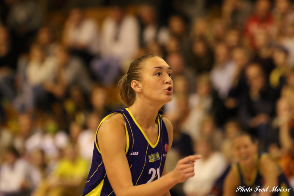 Anastasia Logunova et Mithra Castors Braine victorieux à SKW