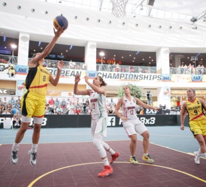 Deux défaites pour les Belges à l'Euro 3X3 à Bucarest