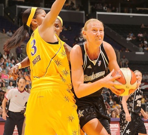 WNBA - Ann Wauters et San Antonio favoris