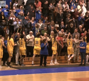 TV Basketfeminin - Mithra Castors Braine bat Ekaterinburg en match de gala