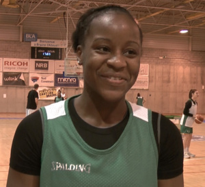 TV - Manu Mayombo (Keltern), très motivée face à Mithra Castors Braine