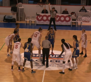 Mithra Castors Braine domine Belfius Namur 46-83 !