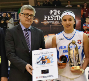 La Coupe de Pologne pour Hind Ben Abdelkader (Wisla Cracovie), MVP de la finale