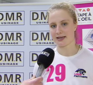 Déchirure des ligaments pour Alice Bremer (Liège Panthers)