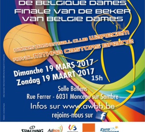 LIVE TV - Coupe de Belgique - Finale - Declercq Storbeton Waregem vs Mithra Castors Braine