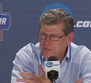Geno Auriemma's words on body language