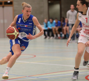 Kangoeroes Willebroek mène 1 à 0, Jolien Goyvaerts prolonge