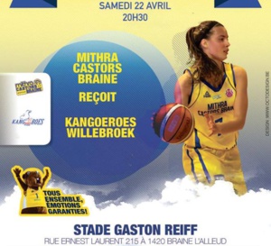 TV Live - Finale - Mithra Castors Braine vs Kangoeroes Willebroek