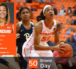 Briana Day, une intérieure US d'1m95 à Belfius Namur