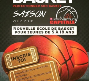 Une Women Basket Namur Academy du côté des jeunes à Belfius Namur
