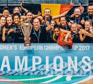 Les U18 d'Arvid Diels sont devenues championnes d'Europe, Billie Massey MVP !