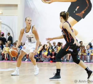 Julie Allemand (Lyon ASVEL) et Heleen Nauwelaers (Mondeville) victorieuses à l'Open
