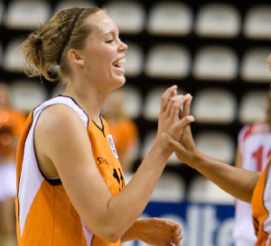 Rianne De Roose, l'intérieure néerlandaise à Dexia Namur