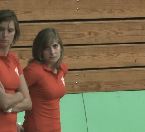 Eveline Van Honacker touchée aux ligaments du genou
