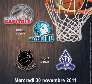Eurocup FIBA - En direct Web TV sur Basketfeminin.com mercredi
