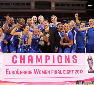 Ann Wauters remporte l'Euroligue avec Ros Casares Valence